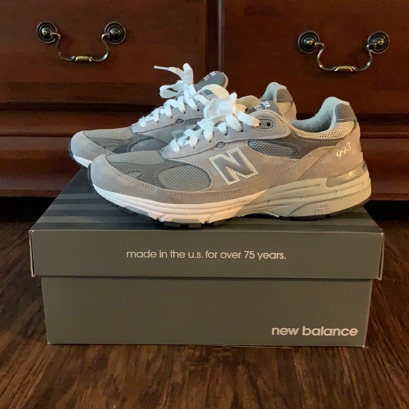 New Balance Other - Men’s New Balance 993 Grey White narrow sz 9.5